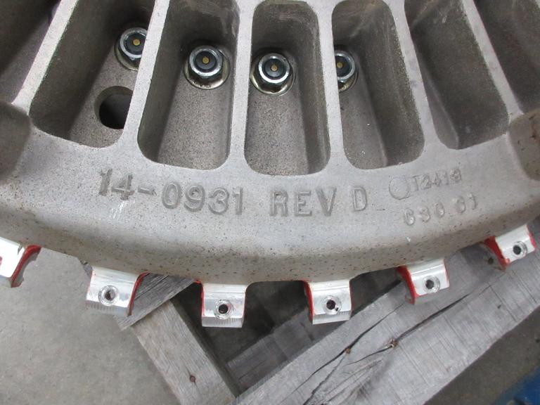 Used Haas 93-0944 Side Mount Tool Changer 40 Taper 40 Pocket Carousel Assembly