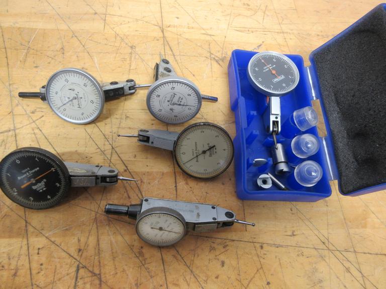 Brown & Sharp, InterRapid, Fowler Dial Indicators .0001-.0005"