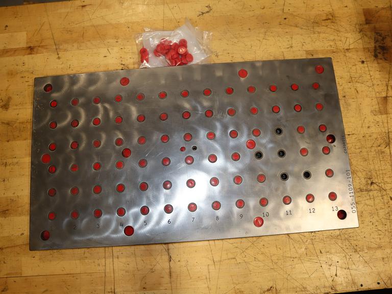 Chick 055-1109-101 27 1/2" x 15 3/8" Workholding Foundation