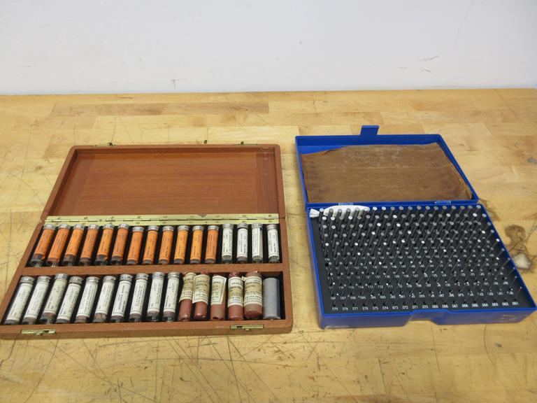 Van Keuren Co. Gear Measuring Wire Set and M-1 Plus (China) Pin Gauge Set .061-.250"