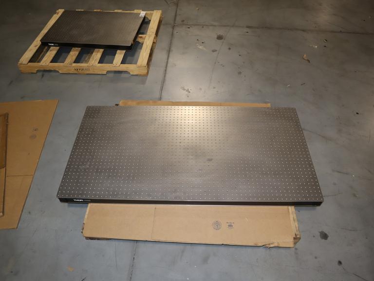 ThorLabs Optical Breadboard, 30" x 60" x 2.28", 1/4"-20 Mounting Holes w/ 1" Grid Pattern