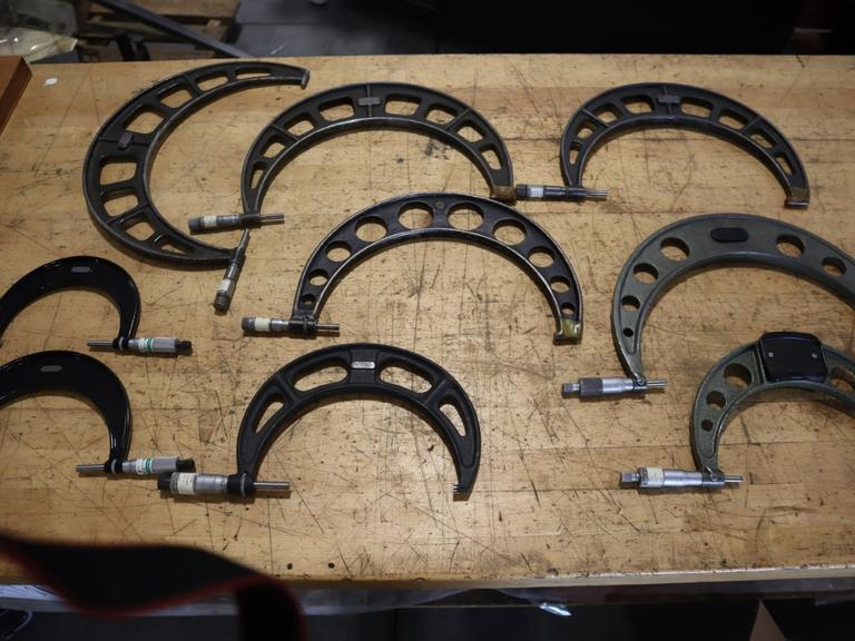 Starrett and Mitutoyo MIcrometers 