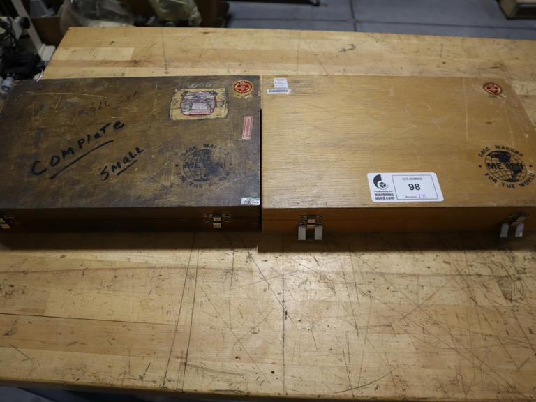 Meyer Pin/Plug Gages: (1) M1 Plus .061-2.50" (1) M1 Minus .061-250"