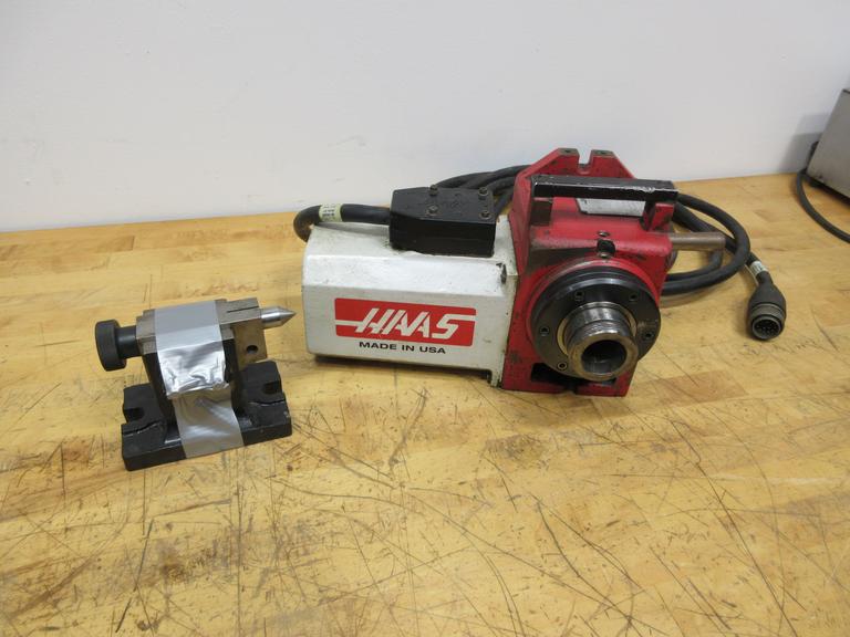 Haas HA5C Programmable Rotary Indexer / 5-C Collet Indexing Fixture w/ Tailstock