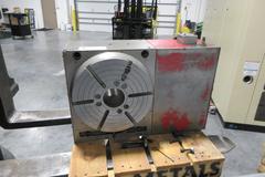 Haas HRT-310 Programmable Rotary Table 12.2" Platen, Brushless Sigma 1 Drive Motor, Air Brake, Cables and Connectors
