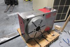Haas HRT-310 Programmable Rotary Table 12.2" Platen, Brushless Sigma 1 Drive Motor, Air Brake, Cables and Connectors