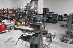Bridgeport Series I Vertical Toolroom Knee Mill, Acu-Rite 2XD DRO, Vbl Speed, Power Table Feed