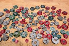 Ring ID Thread Gauges, Mostly Standard Sizes 5-40 Thru 3/4", Brands DoAll, Alameda, Regal