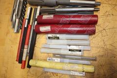 HSS Assorted Reamers - Straight & Spiral Flute, Tapered. 1/2" - 1-1/2"
