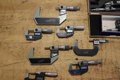 Digital Micrometers, Mitutoyo, Starrett and Fowler