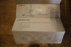 Height Gauge, 18" Double Column Dial Type, .001" Res