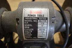 Standard Power Toold 5" Double End Bench Grinder