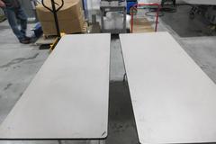 Folding Tables (2) Particle Board/Laminate Tops