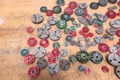 Ring ID Thread Gauges, Mostly Standard Sizes 5-40 Thru 3/4", Brands DoAll, Alameda, Regal