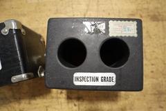 Micro-Flat Precision Granite Block 6" x 4.5" x 6" High with (2) 2.75" Diameter Holes, Protective Case