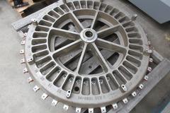 Used Haas 93-0944 Side Mount Tool Changer 40 Taper 40 Pocket Carousel Assembly