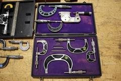Micrometers, Assorted Blade, Flange, Pressure, Depth, and Standard Micromters