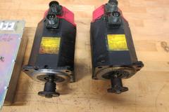 Fanuc Model OS Servo Motors (2), T3 A40L-0001-0191 Transformer (1), Removed Working from Miyano Ocean CNC Lathe