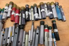 NPT Threaded Plug Gauges 1/8"-3/4", Various Brands Hemco, Sheffield, Guage Assembly