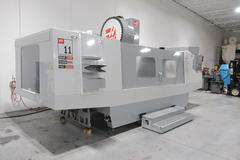 Haas VF-11 CNC Vertical Machining Center, 120" x 40" x 30", CT40 40 ATC, 10K RPM, Probing, Thru-Spindle Coolant