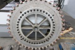 Used Haas 93-0944 Side Mount Tool Changer 40 Taper 40 Pocket Carousel Assembly