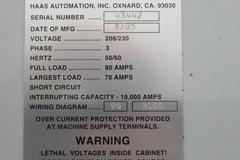 Haas VF-4SS APC CNC Vertical Machining Center, Automatic Pallet Changer, 4th Axis, Probing, TS Coolant, 40-ATC