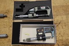 Digital Micrometers, Mitutoyo, Starrett and Fowler