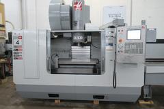 Haas VF-4SS APC CNC Vertical Machining Center, Automatic Pallet Changer, 4th Axis, Probing, TS Coolant, 40-ATC