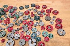 Ring ID Thread Gauges, Mostly Standard Sizes 5-40 Thru 3/4", Brands DoAll, Alameda, Regal