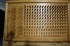 Meyer Pin / Plug Gages in Wood Cabinet: M1 Plus, M15 Plus, M2 Plus, M-25 PLus