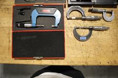 Micrometers, Assorted Blade, Flange, Pressure, Depth, and Standard Micromters