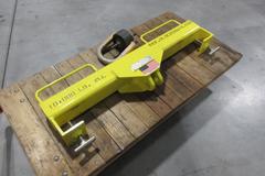 Olsen Chain Forklift Lifting Beam, Inside Pin Mount, 10,000 lb Capacity. And Freno Swiveling Lift Eye with 5/8" Stud