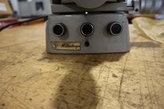 Mitutoyo ToolMakers Microscope, 2X Lens, 15X Eyepiece Lens, Micrometer Stage Adjusts, Illumination