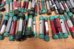 Threaded ID Go/No-Go Gauges, Standard SAE Sizes from 7/16-2-1/4"