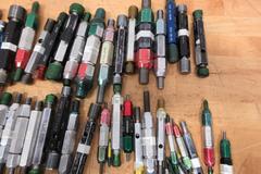 Threaded ID Go/No-Go Gauges, Standard SAE Sizes from 2/56 - 1-1/8"