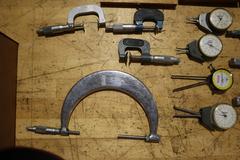 Micromteters and Caliper Gages - Assorted
