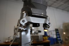 Mitutoyo ToolMakers Microscope, Surface and ProfileIllumination, 2X Lens, 15X Eyepiece Lens, Micrometer Adjust Stage Travels