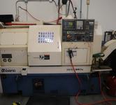Miyano BND-34S CNC Lathe, C-Axis on Main and Sub-Spindle, 12 Station Turret, Parts Catcher & Conveyor, Chip Conveyor