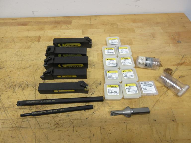 Kennametal Tool Holders Boring and Facing, Kennametal Kentip Carbide Drill Inserts, Komet 3/4" Shank .562" Diameter Insert Drill ***New In Boxes***