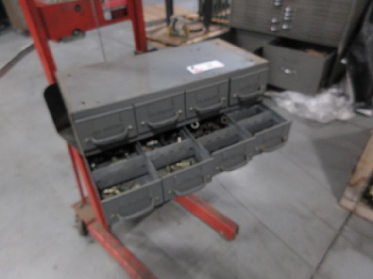 Steel 8 Drawer Divider Cabinet with Steel Compression Hydraulic Fittings
