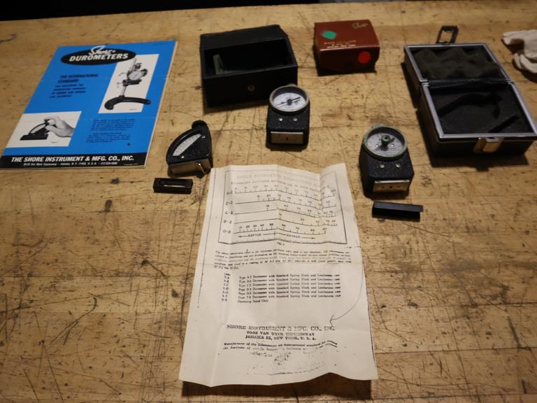 Shore and PTC Durometers Hardness Testers
