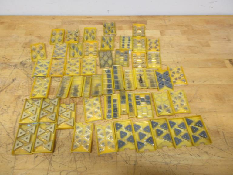 Kennametal Carbide Turning Inserts, Many Types, Facing, Boring, Parting, Grooving