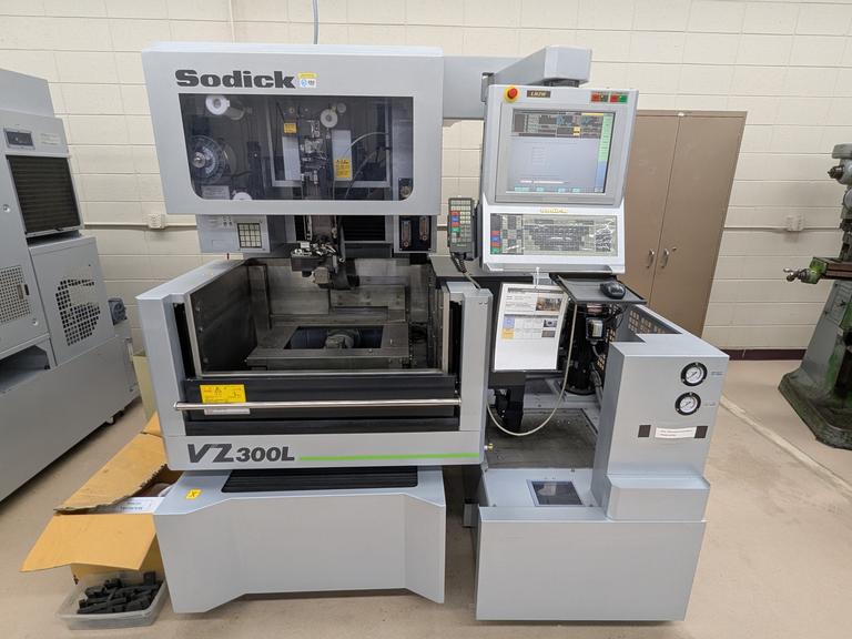 Sodick VZ300L CNC Wire EDM Electrical Discharge Machine, LN2W Control,  Auto Wire Threader