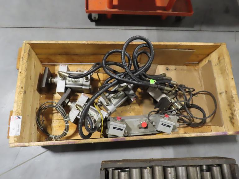 Sheffer 2105043-1 Hydraulic & Pneumatic Cylinders (3) with Control Units