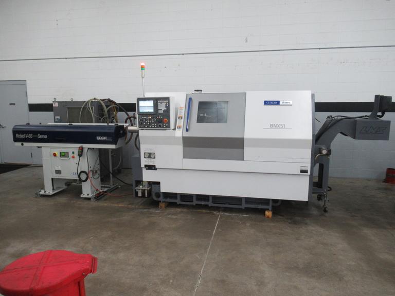 Miyano BNX-51MSY CNC Turning Center with Live Milling, Y-Axis, Sub Spindle, Bar Feed, Chip Conveyor (2017)