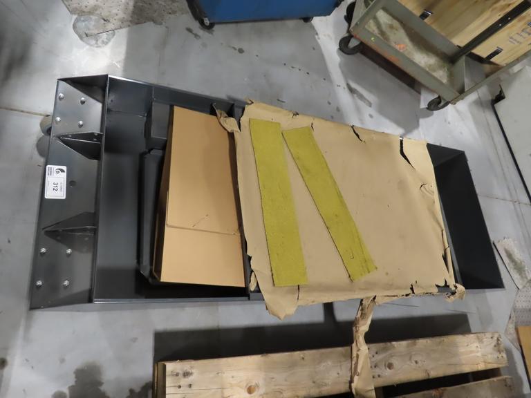 Haas 55-Gallon Coolant Tank with Tray Filter and Handle, NEW