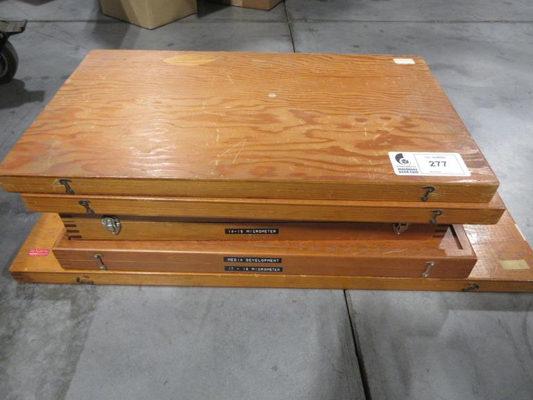 Assorted Set of Micrometers (Ranging 14"-27")