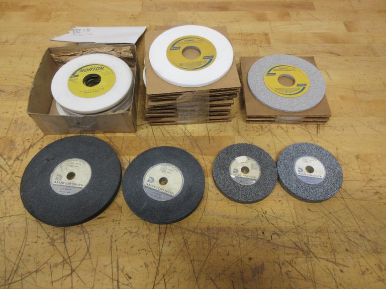 Surface Grinding Wheels and Dumore Too Post Grinder Wheels Assorted Sizes and Types(21pcs) **New Unused**