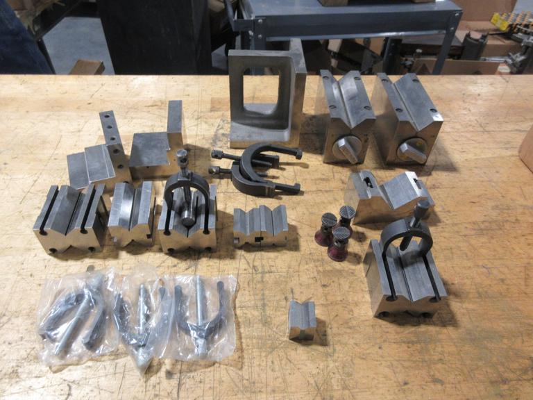 Precision Ground Angle Plates, Vee Blocks Adjustable/Magnetic and More