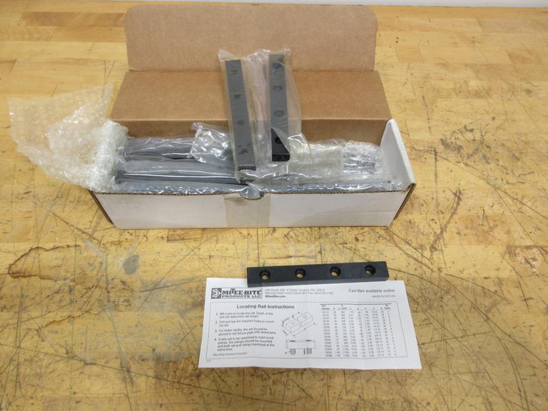 Mitee-Bite 33220 | 1/4-20" Screw Size Locating Rail, 1 Box (24 pcs) New In Box